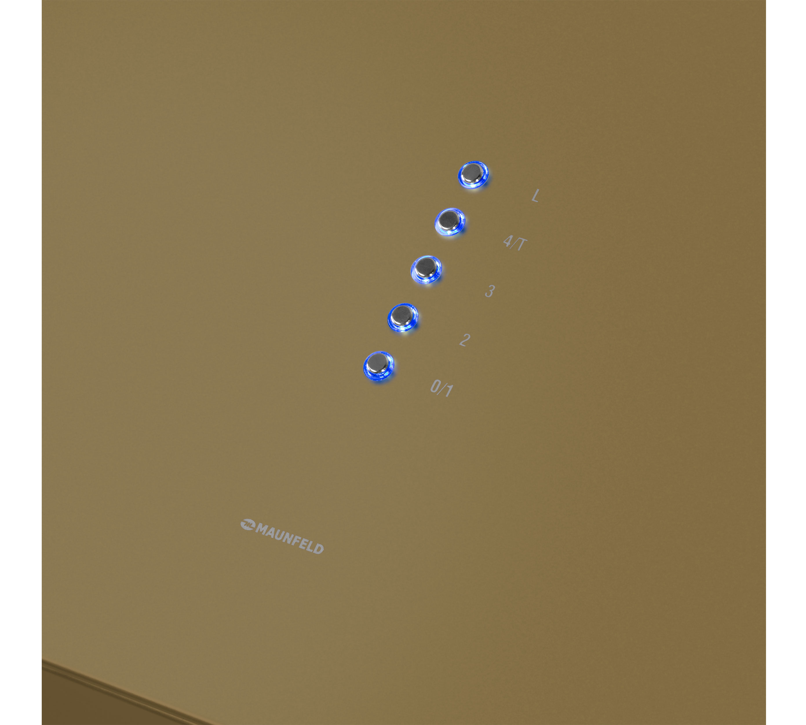 Купить Купольная вытяжка MAUNFELD Bath Plus 402 золотой — Фото 7