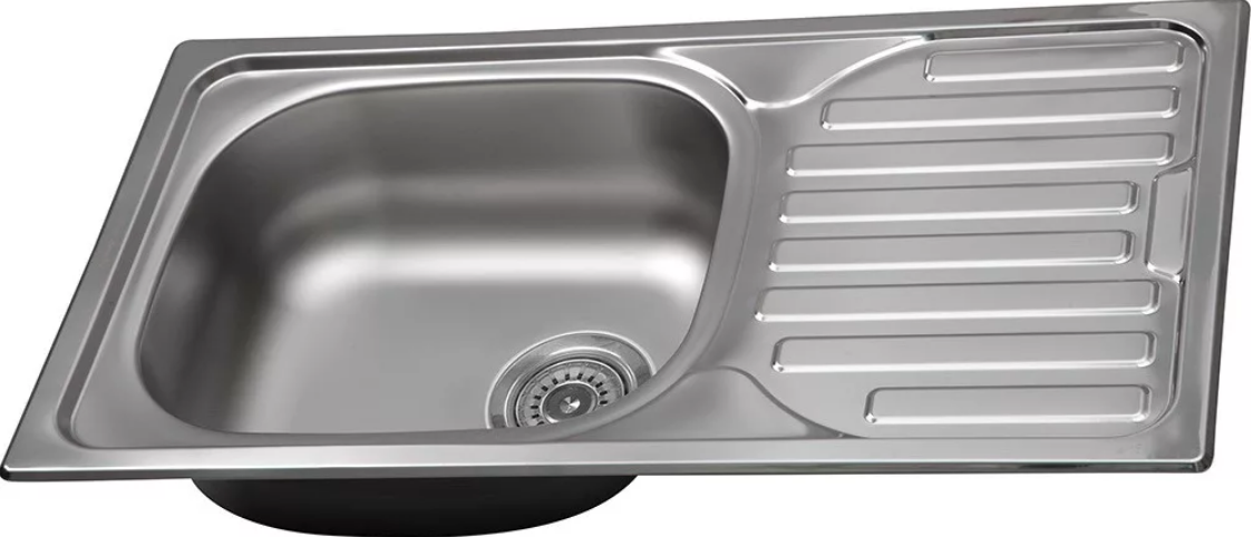 Мойка Zigmund & Shtain Rechteck 765.6 Polished (Сифон)																		 — описание, фото, цены в интернет-магазине PT Stores