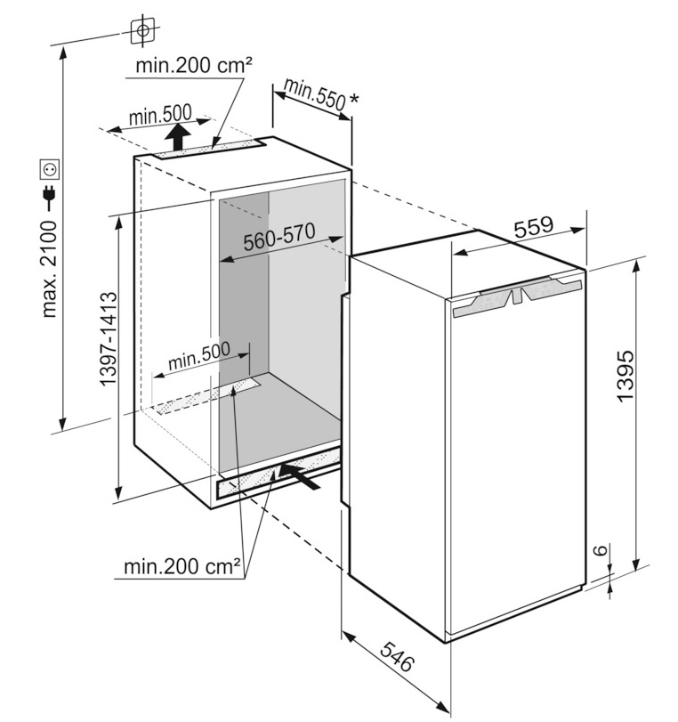 Купить Встраиваемый холодильник LIEBHERR IRe 4520 — Фото 5