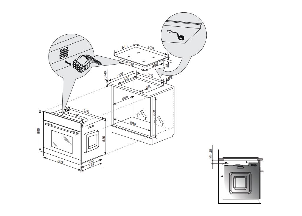 Купить Электрический духовой шкаф HANSA BOES 64002 — Фото 2