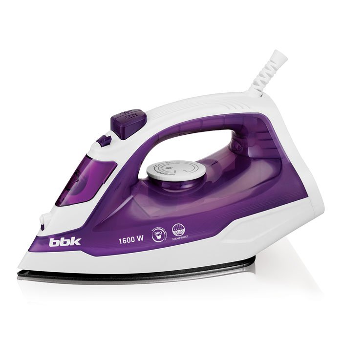 Утюг BBK ISE-1601 сирен																		 — описание, фото, цены в интернет-магазине PT Stores