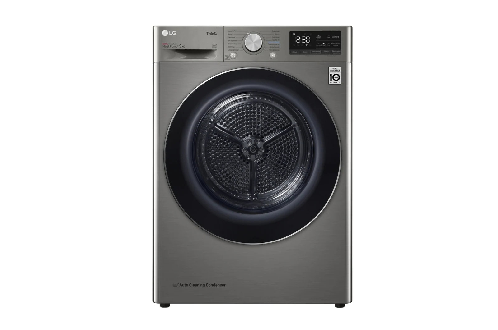 Сушильная машина LG DC90V5V9S																		 — описание, фото, цены в интернет-магазине PT Stores
