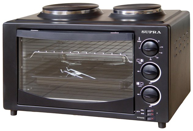 Мини-печь SUPRA MTS-302 black																		 — описание, фото, цены в интернет-магазине PT Stores