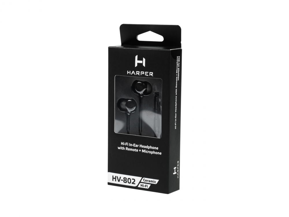 Купить Наушники HARPER HV-802 black — Фото 2