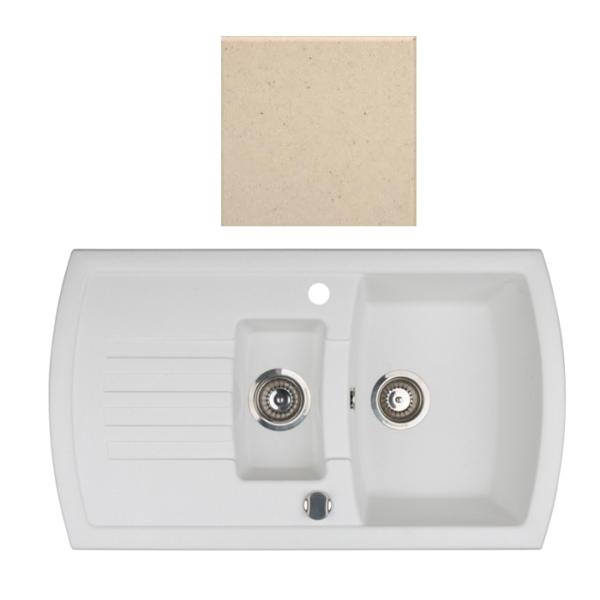 Мойка KUPPERSBERG ALBA 1,5B1D ECRU																		 — описание, фото, цены в интернет-магазине PT Stores