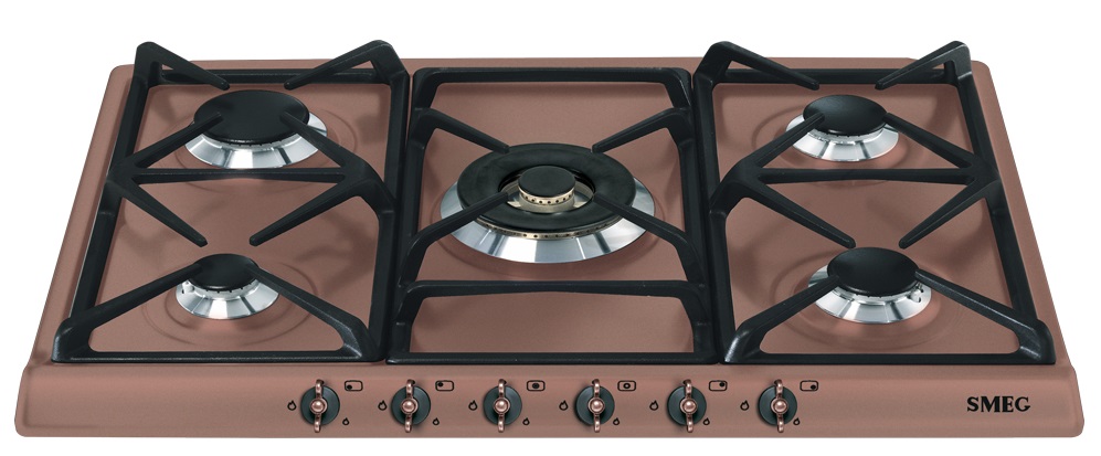 Газовая варочная панель SMEG SPR876RAGH																		 — описание, фото, цены в интернет-магазине PT Stores