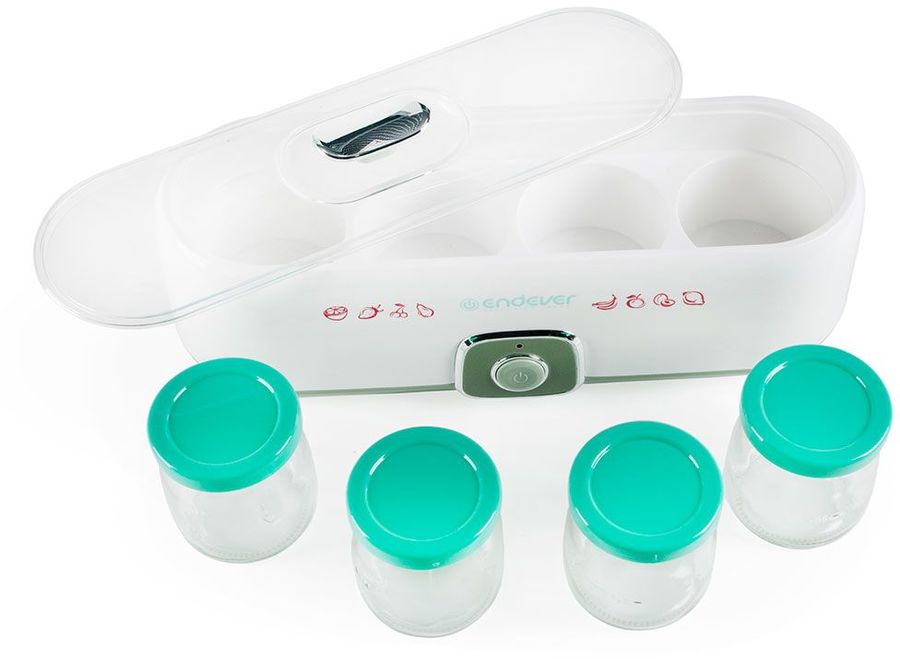 Купить Йогуртница ENDEVER Vita-120 белый Йогуртница — Фото 4