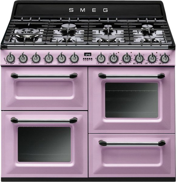 Комбинированная плита SMEG TR4110RO																		 — описание, фото, цены в интернет-магазине PT Stores