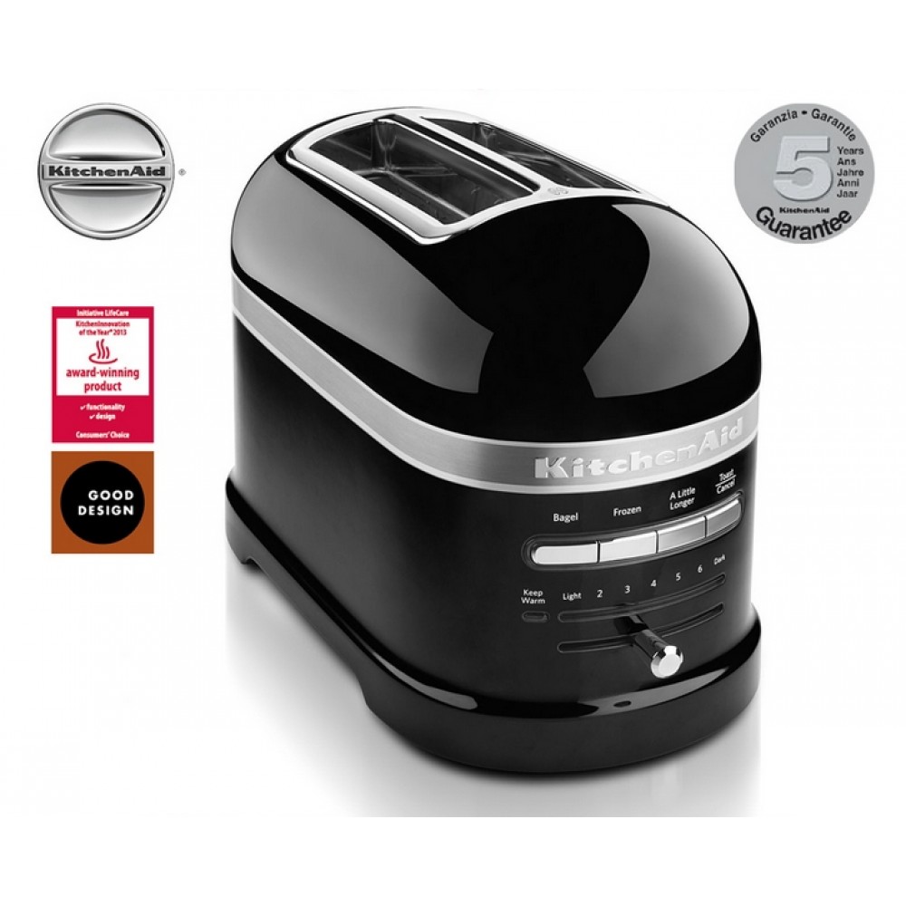 Купить Тостер KitchenAid 5KMT2204EOB черный — Фото 2
