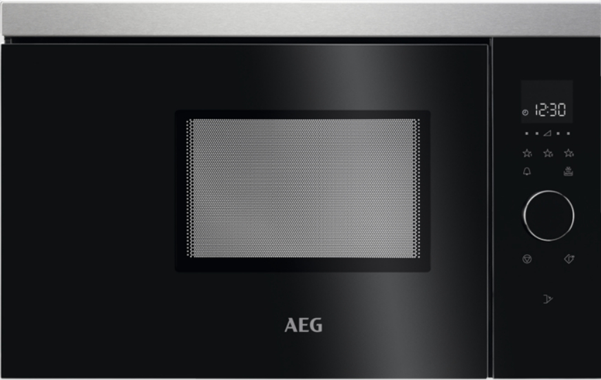 Встраиваемая СВЧ печь AEG MBB1756SEM																		 — описание, фото, цены в интернет-магазине PT Stores