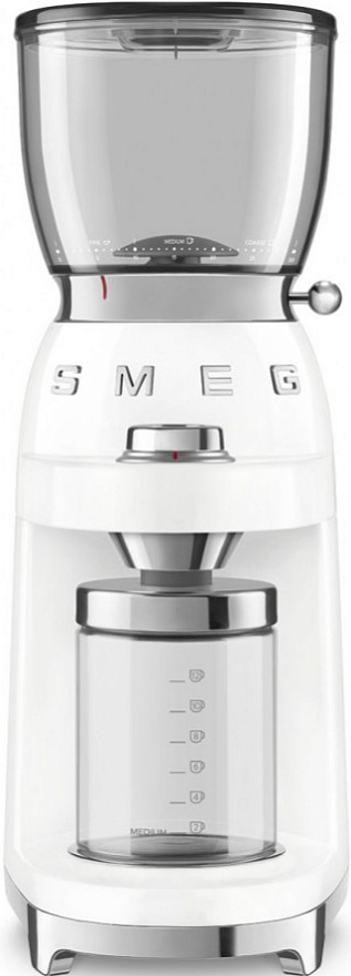 Кофемолка Smeg CGF11WHEU																		 — описание, фото, цены в интернет-магазине PT Stores