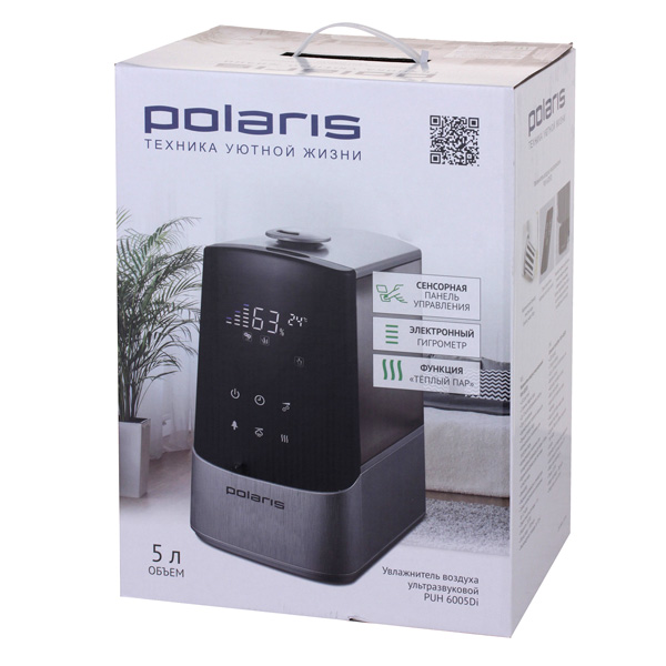 Купить Увлажнитель воздуха POLARIS PUH 6005Di белый — Фото 4