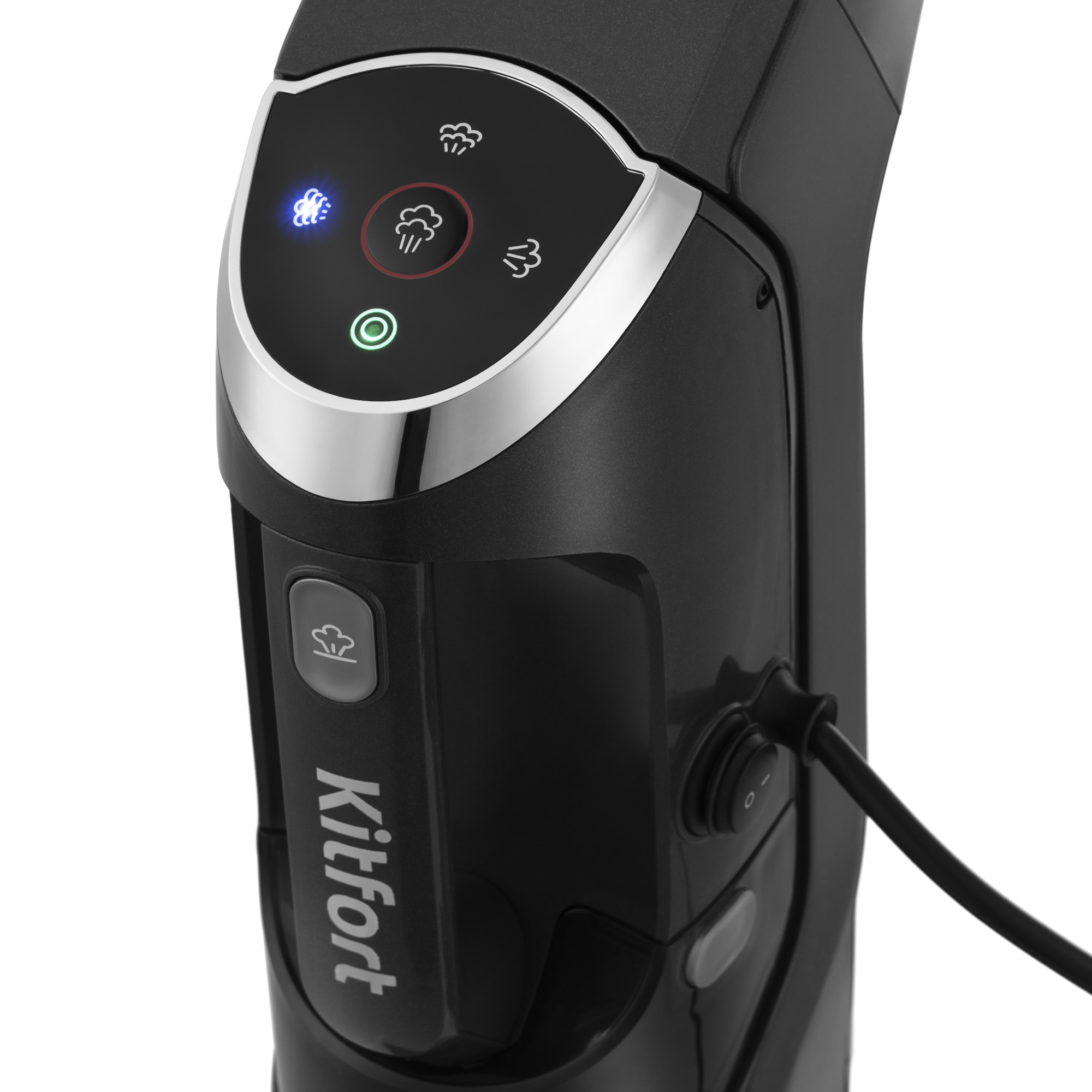 Купить  Kitfort КТ-555 черный/фиолетовый — Фото 3