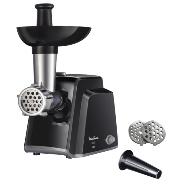 Мясорубка MOULINEX ME 105830, черный																		 — описание, фото, цены в интернет-магазине PT Stores