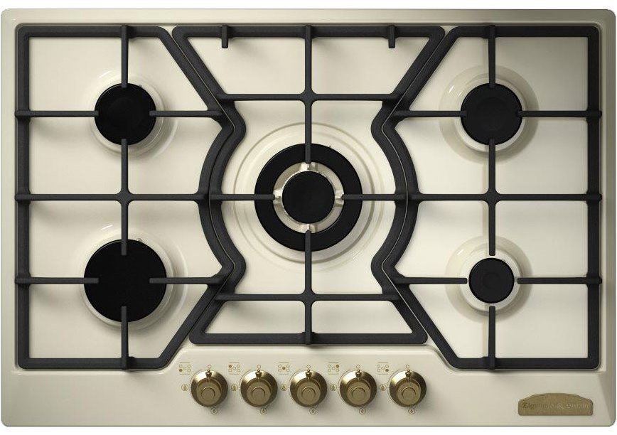 Газовая варочная панель ZIGMUND-SHTAIN GN 248.71 X																		 — описание, фото, цены в интернет-магазине PT Stores