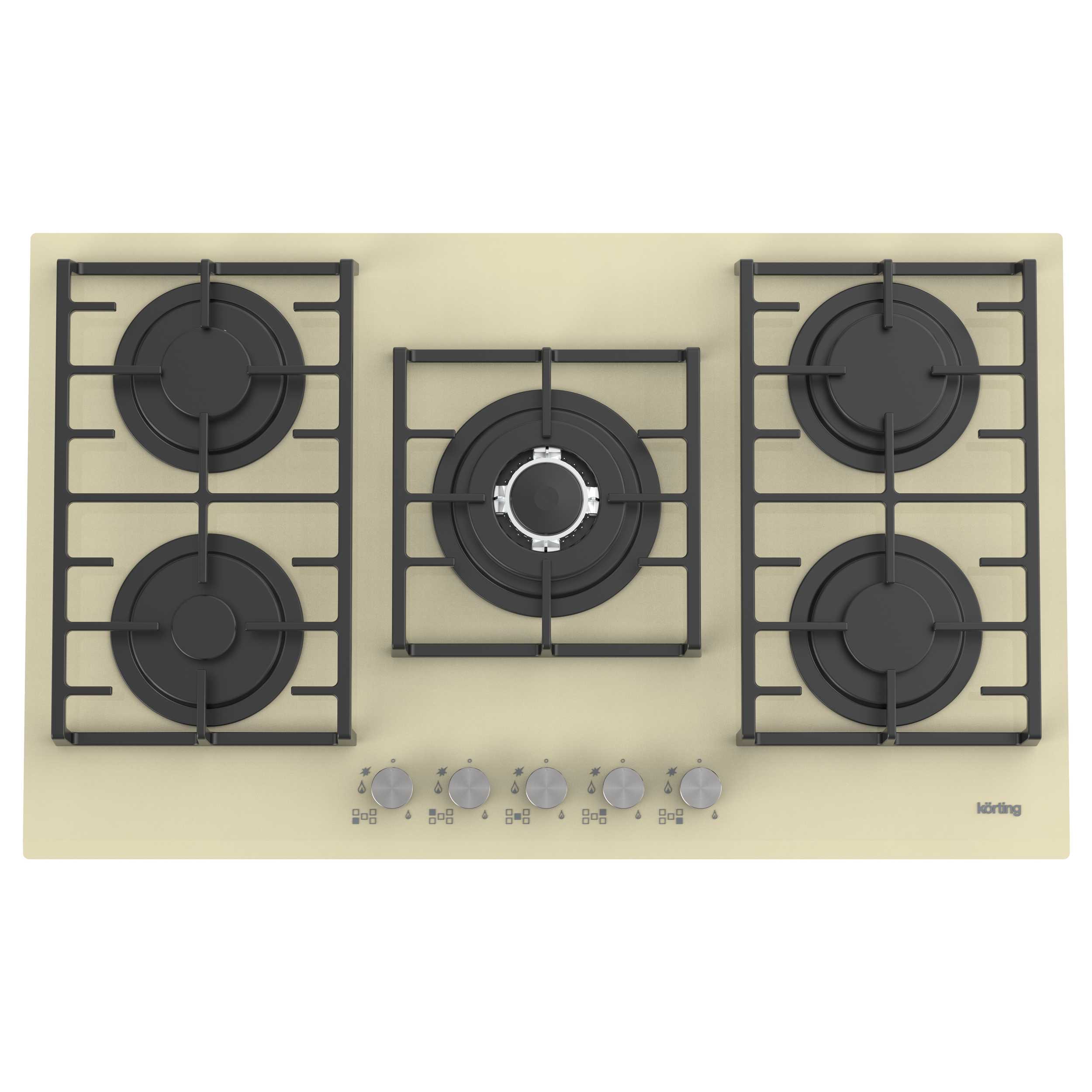 Газовая варочная панель KORTING HGG 9835 CTB																		 — описание, фото, цены в интернет-магазине PT Stores