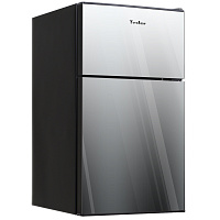 Двухкамерный холодильник TESLER RCT-100 MIRROR зеркальный