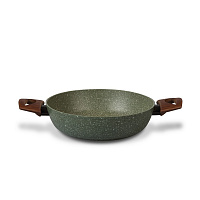 TVS Natura Induction Сотейник с 2-м руч 24см ,зел