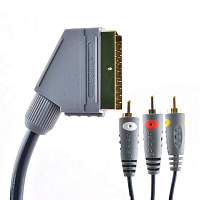 BELSIS BGL1152 SCART-3xRCA с переключателем 1,8m