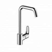 HANSGROHE 31820800 Focus Смеситель для кухни, однорычажный, ½’, под сталь