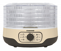 Сушилка для овощей и фруктов Starwind SFD2520 5под. 250Вт бежевый
