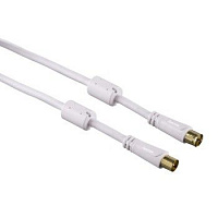 Hama Coax (m)/Coax (f) 1.5м. феррит.кольца (00122412)