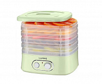 Сушилка для овощей и фруктов LUMME LU-1853 зеленый нефрит