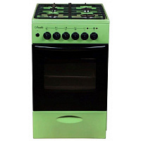 Комбинированная плита Лысьва ЭГ 404 МС-2у Зеленый Без крышки