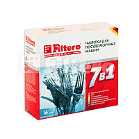 FILTERO Таблетки для ПММ "7 в 1" 16 шт, арт. 701