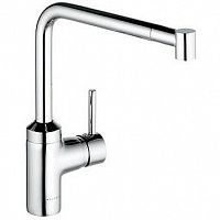 KLUDI 428210577 L-ine Смеситель для кухни выдвижной излив