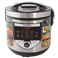 Мультиварка ENDEVER Vita-61 черный/стальной