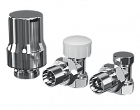 Royal Thermo Набор термостатический прямой DE LUXE (хром), 1/2"