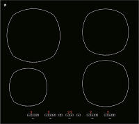 Индукционная варочная поверхность Ardesia PI 58 F
