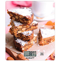 Кухонные весы Scarlett SC-KS57P32 Pink/Illustration