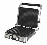 Электрический гриль ENDEVER Grillmaster 235, серебристый/черный
