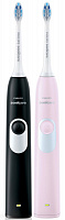 PHILIPS HX6232/41 черный и розовый