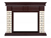 Electrolux Bricks 30 камень бежевый, шпон темный дуб