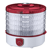 Сушилка для овощей и фруктов MARTA MT-1950 красный рубин