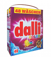 DALLI Стиральный порошок COLOR  3,12кг 48 стирок