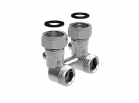 Royal Thermo Набор для нижнего подключения радиатора угловой раздельный 3/4х3/4ЕК