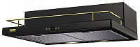 Встраиваемая вытяжка KRONA MILA 600 BLACK/gold 3P