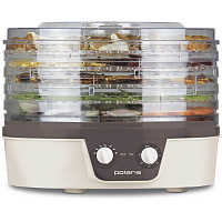 Сушилка для овощей и фруктов POLARIS PFD 0505R, Слоновая кость
