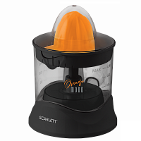 Соковыжималка Scarlett SC-JE50C09 черный/оранжевый