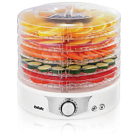 Сушилка для овощей и фруктов BBK BDH301M белый/металлик