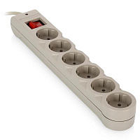 DEFENDER DFS 601 Сетевой фильтр 6 розеток, 1.8 м
