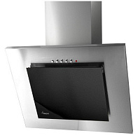 Наклонная вытяжка AKPO WK-4 Неро эко 50 см. металлик\черное стекло