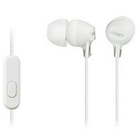 SONY MDR-EX15AP белые