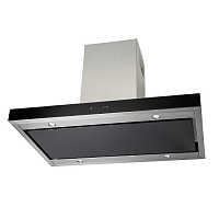 Островная вытяжка AKPO WK-9 Исла Феникс гласс 90 см. черный
