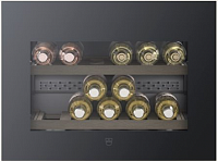 Встраиваемый винный шкаф V-Zug WineCooler V4000 45 WC4T-51113 R черное стекло