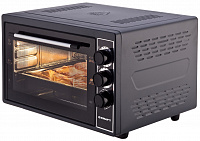 Мини-печь KRAFT KF-MO 3801 BL 38л,черный,свет